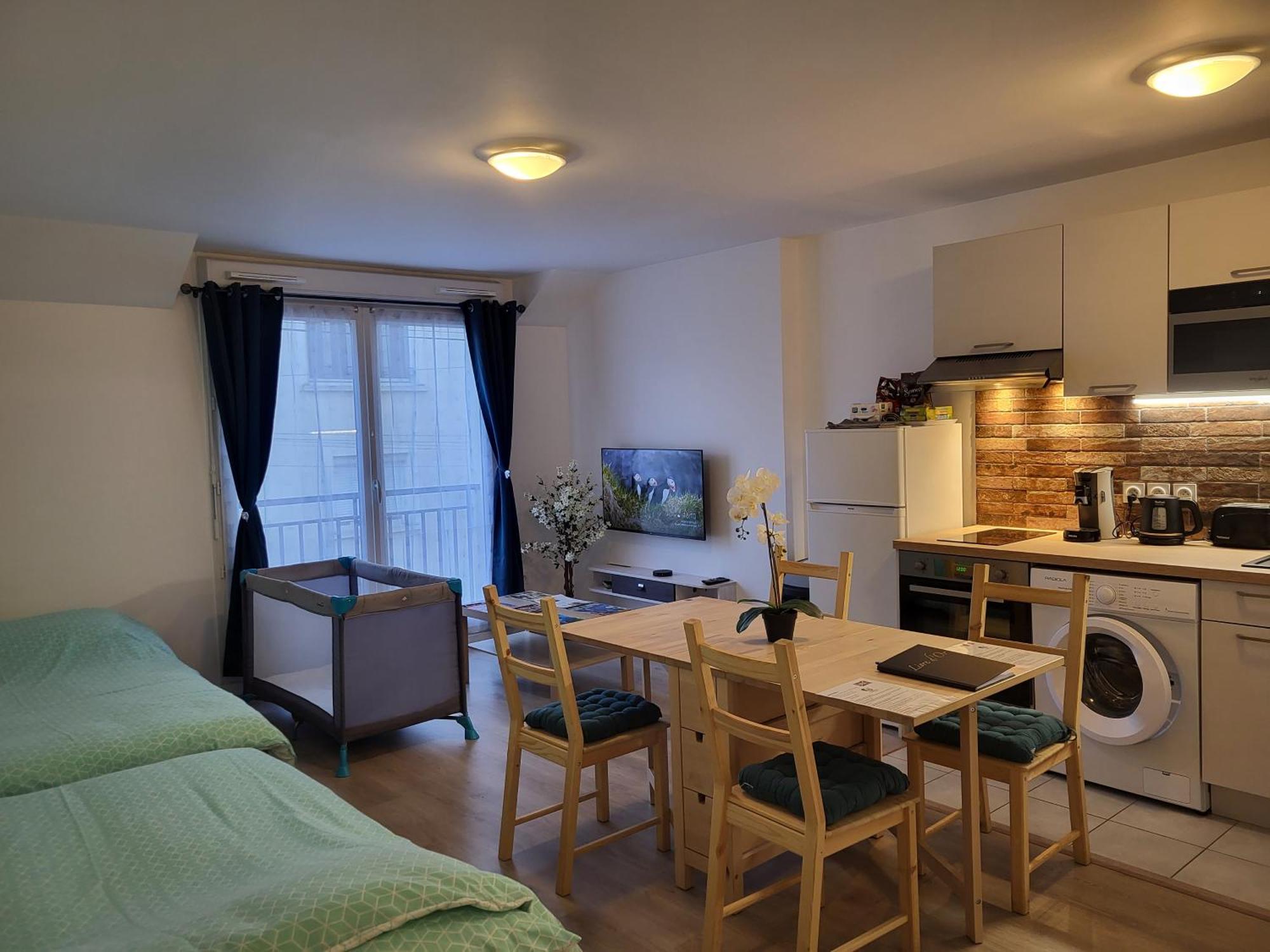 Studio Cosy A 5 Minutes De Disneyland Paris Chalifert Экстерьер фото